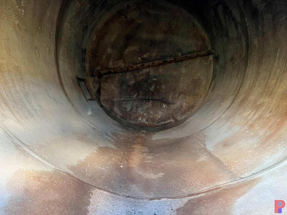 Used SKIDDED 12’DIAMETER X 20’H 400BBL VERTICAL STORAGE TANK