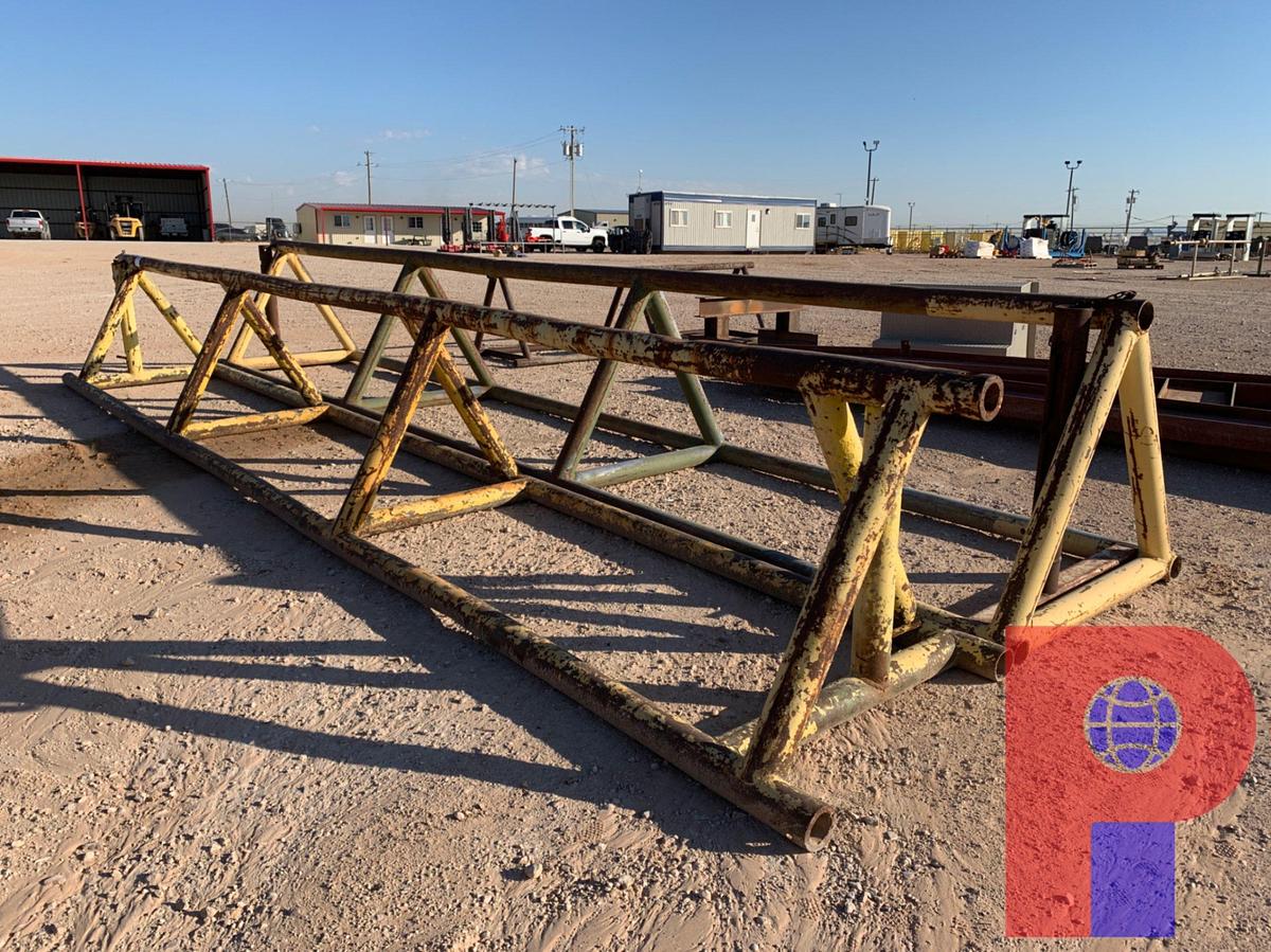 Used (2X$) 26’ X 42” TRIANGLE PIPE RACKS