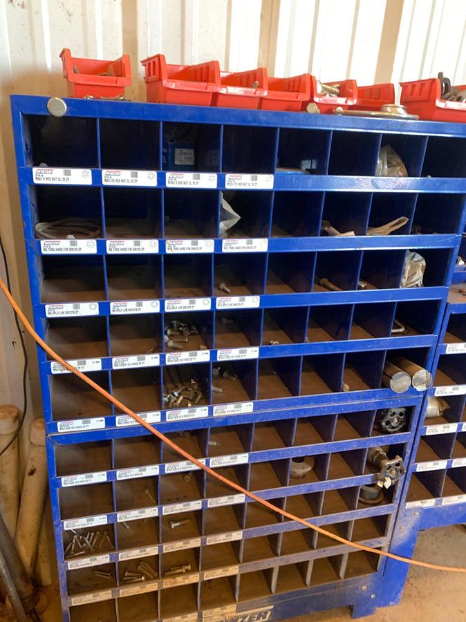 Used (4) Winzer Bolt Bins