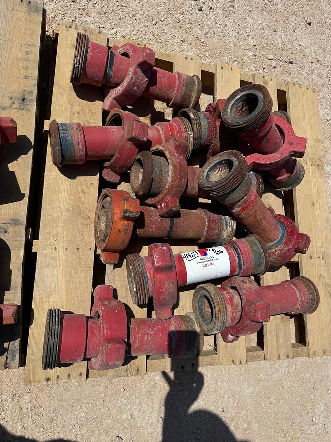 Used (10 x $) 3” x 1’L FIG 1002 10K WP FLOW IRON PUP JOINTS