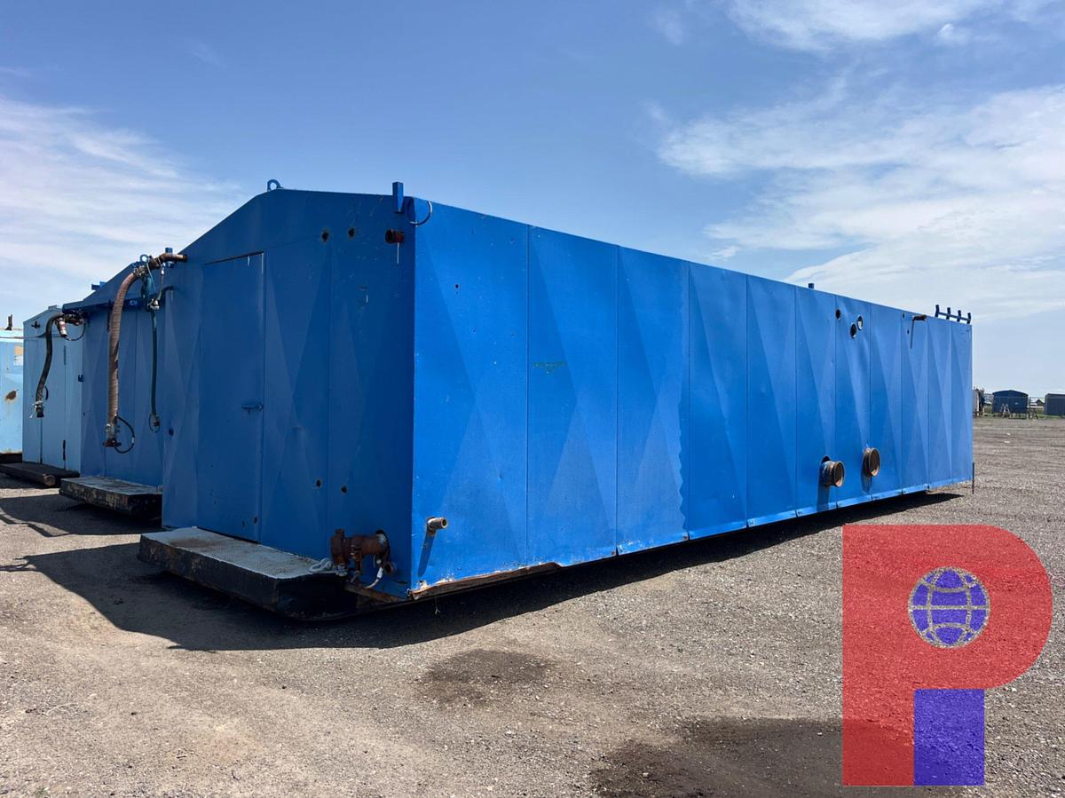 Used NATIONAL 8-P-80 TRIPLEX MUD PUMP P/B 750HP TRACTION MOTOR
