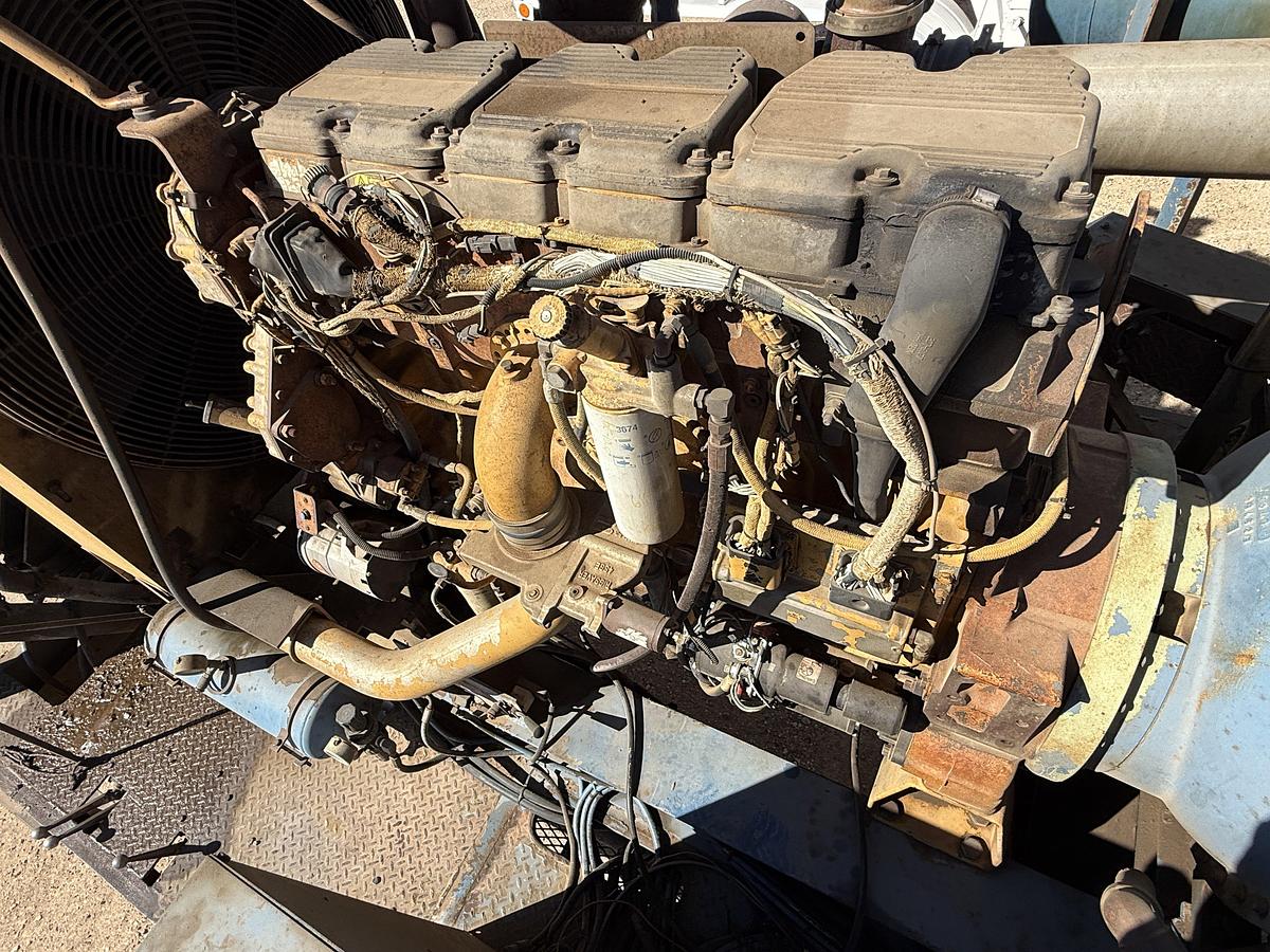 Used 2006 AIR FOAM UNIT P/B (3) CATERPILLAR ENGINES MTD ON PRECISION PUMP & COMPRESSOR T/A DROP DECK TRAILER