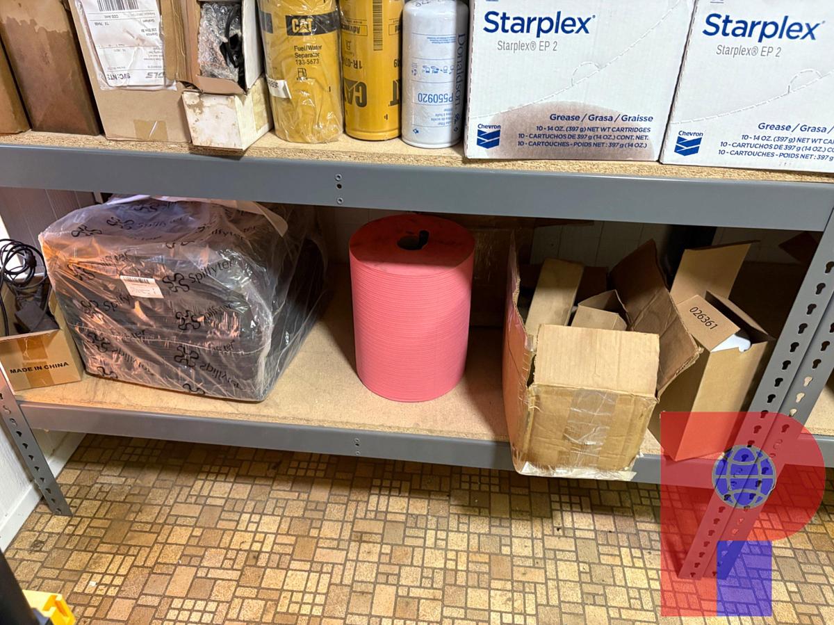 Used (1) 5’ X 2’ X 6’ SHELF & (1) 5’ X 2’ X 3’ SHELF W/ CONTENTS