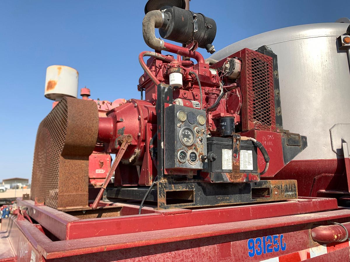 Used 2006 SUMI Dual pod t/a dry bulk tank trailer