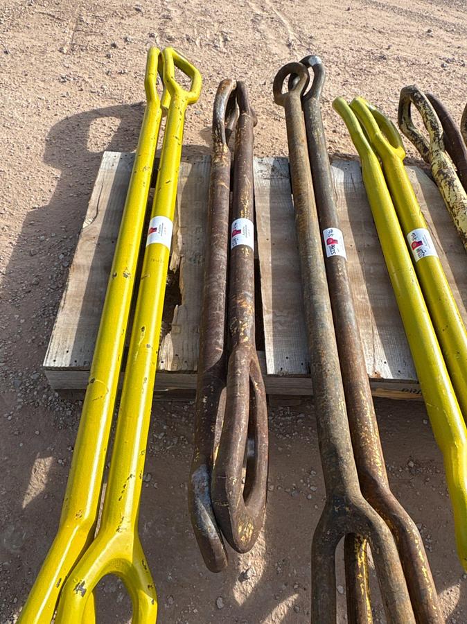 Used (2) 2” x 72” elevator links