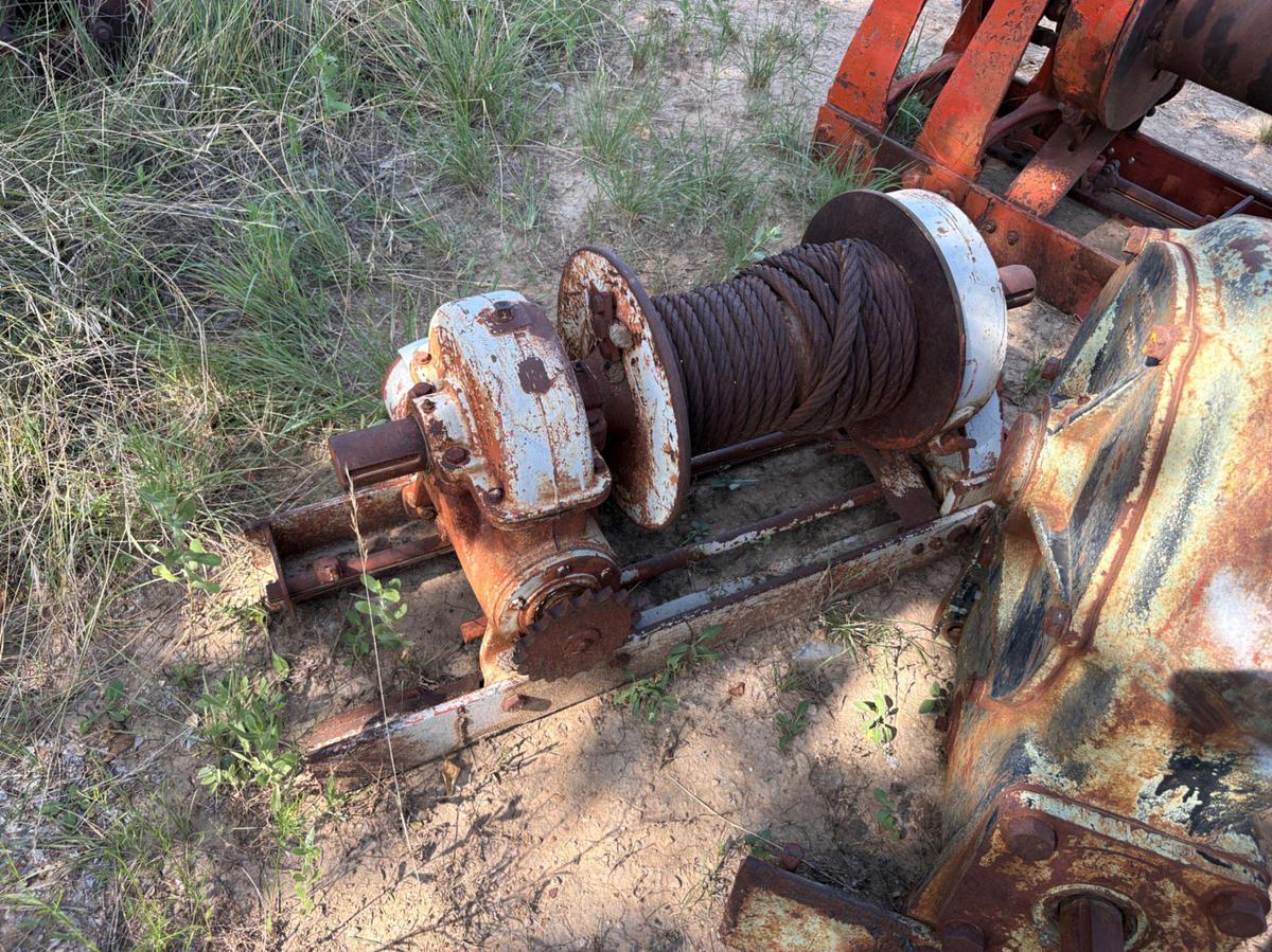 Used Tulsa 20K lbs mechanical winch