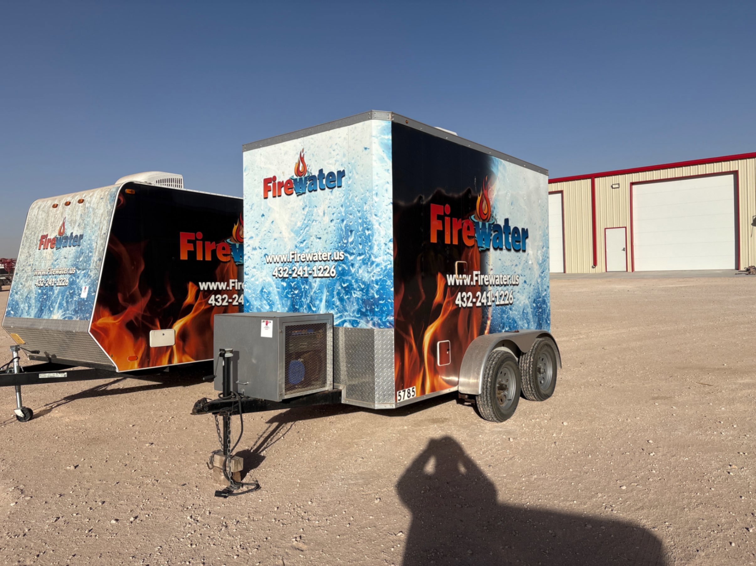 Used 2019 SALVATION CUSTOM BUILT 8X10 T/A MOBILE BRACKISH WATER TREATMENT SYSTEM 10000GPD