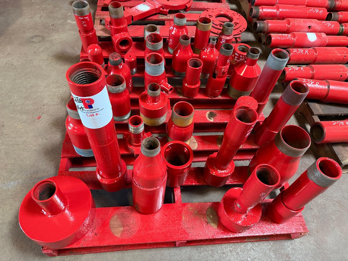 Used PALLET W/ (25+) 1” THRU 7” SWAGES