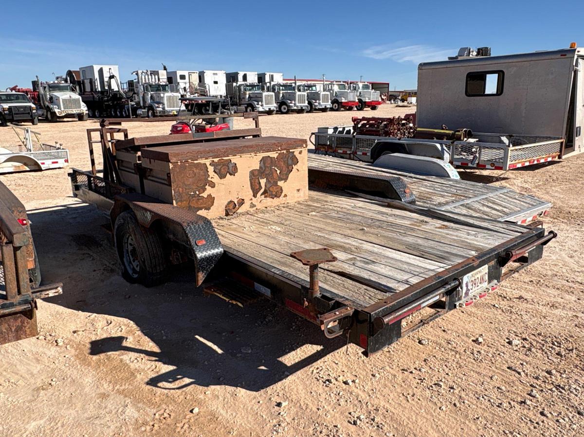 Used 2011 DIAMOND C 18’ X 7’ T/A BUMPER PULL UTILITY TRAILER