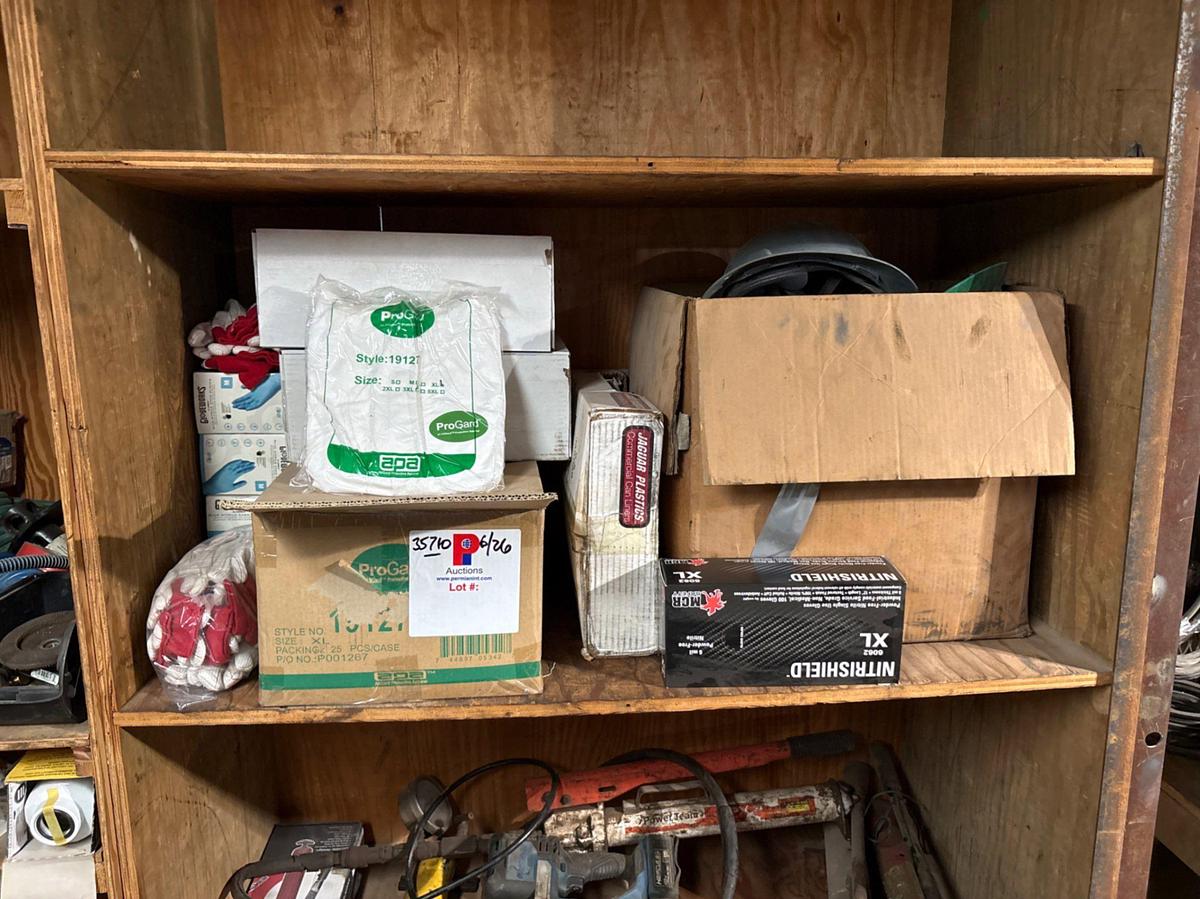 Used Lot of assorted PPE equipment