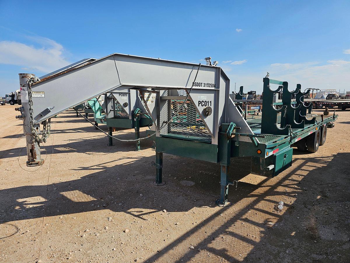 Used 2019 TOP HAT TRAILERS 28’ X 102” T/A GOOSENECK WIRELINE TOOL TRAILER