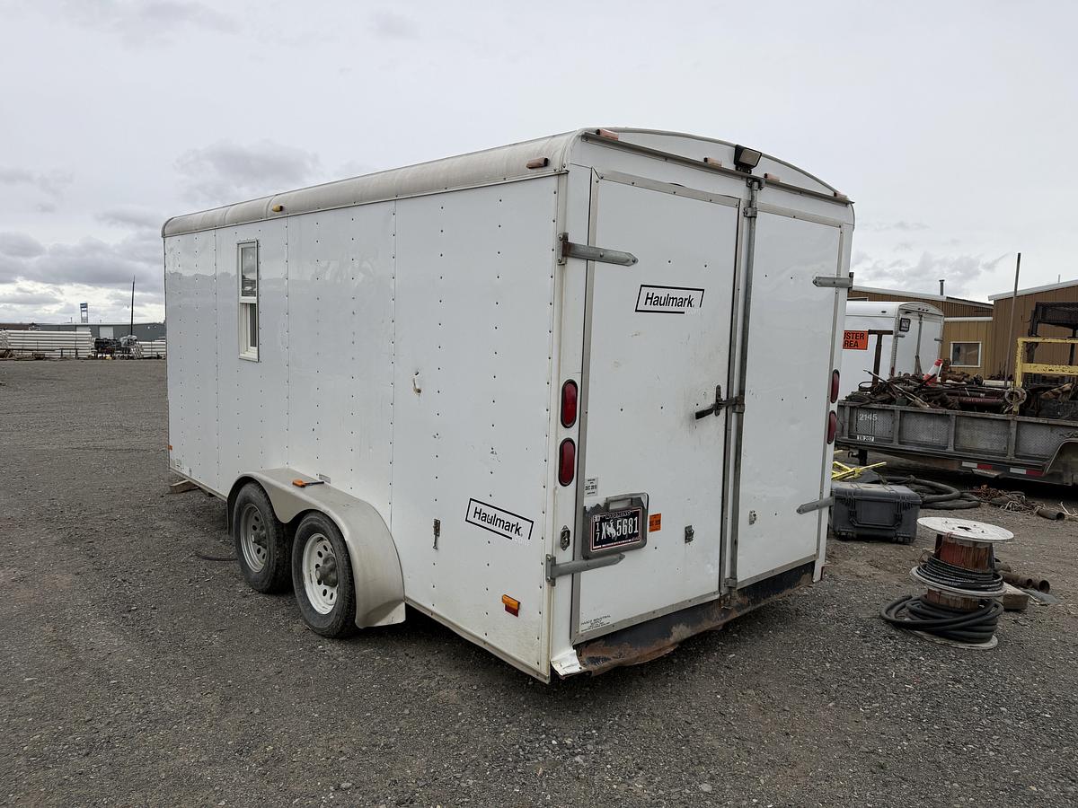Used 2006 Haulmark 16’ t/a BP Dog House Trailer