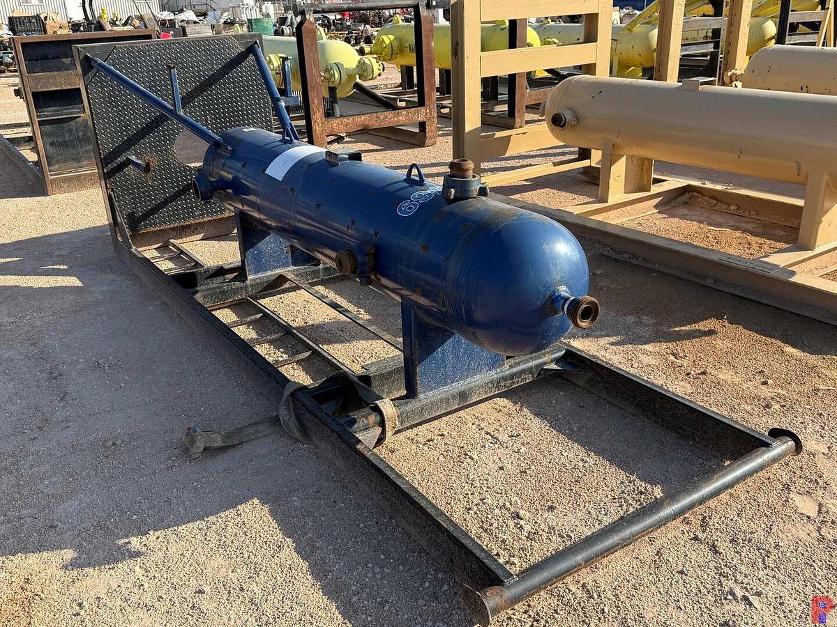 Used NTPV 20" X 8' 5,500 PSI VERTICAL SAND SEPARATOR
