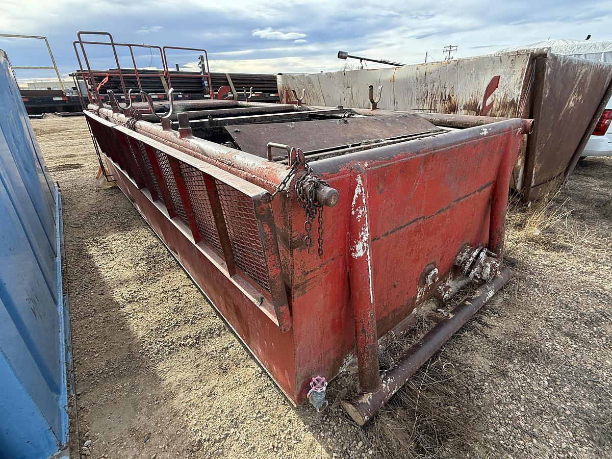 Used 20’L X 95”W X 4'H 2-COMP. REVERSE PIT