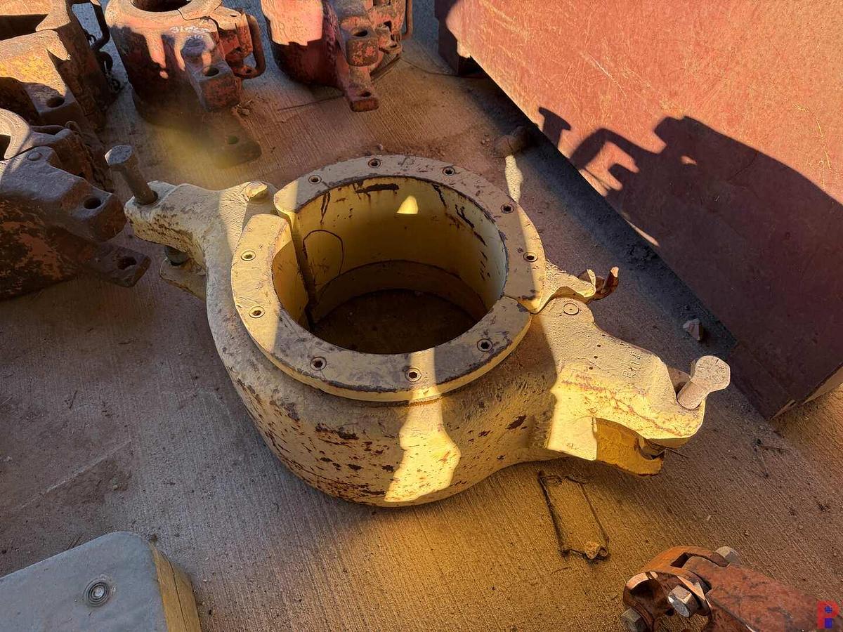 Used BACK LEFT FLOOR SECTION OF (10) 50 - 150 TON AOT & WILSON SIDE LATCH ELEVATORS