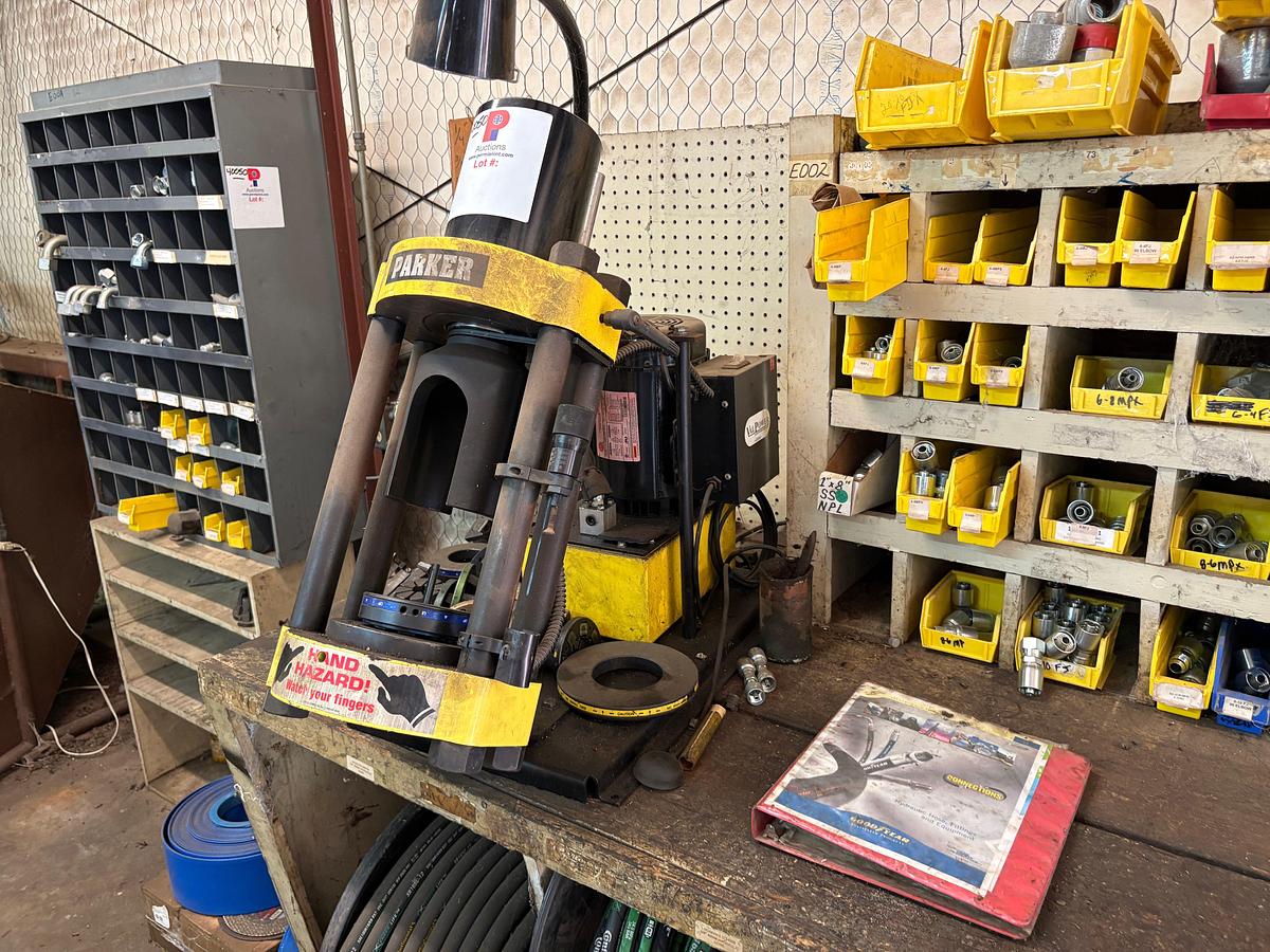 Used COMPLETE HOSE CRIMPING & ASSEMBLY STATION