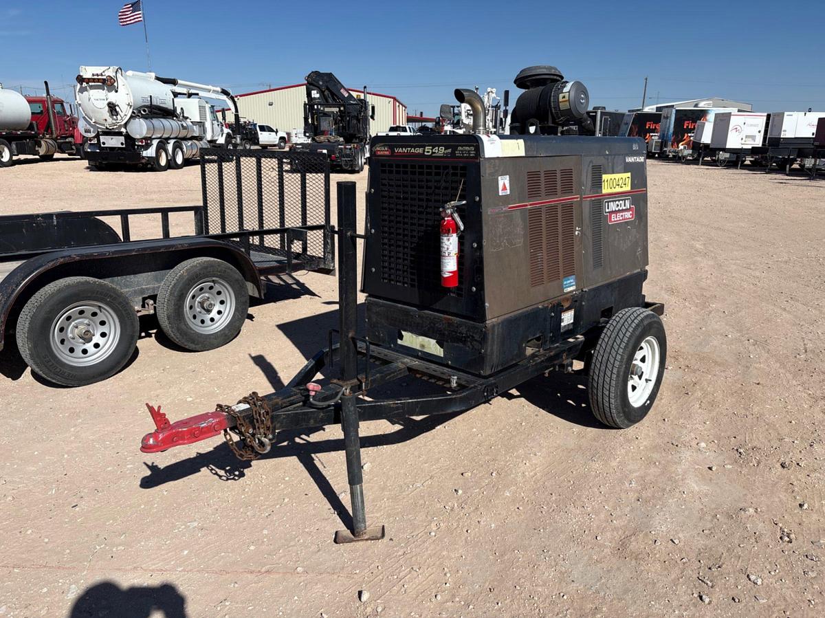 Used Lincoln Electric Vantage 549 Welding Machine