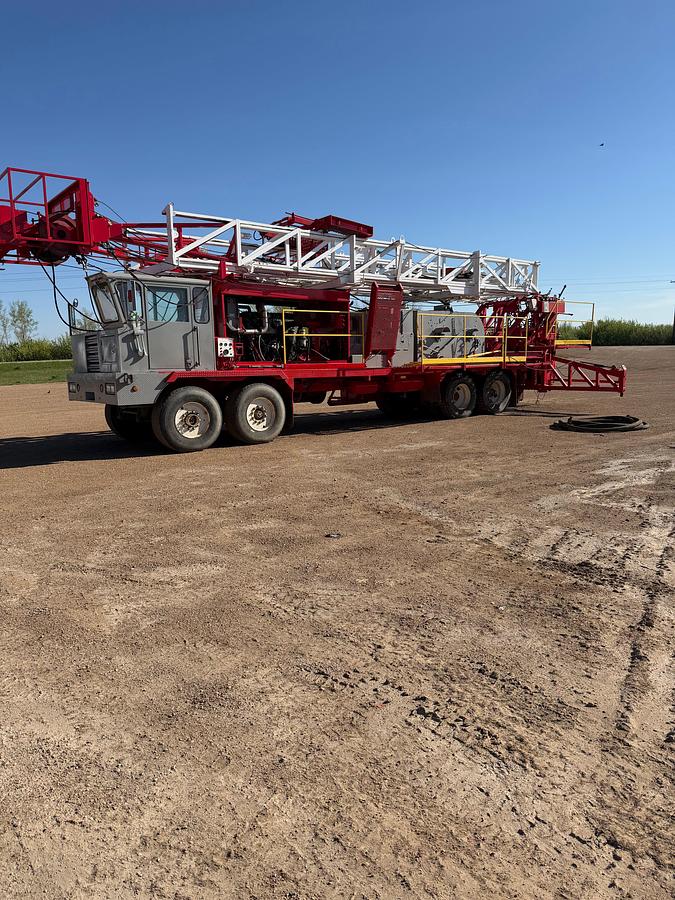 Used Refurbished 1982 Mainland Well Service Rod Rig, (Certified Block, 2025 CAT IV)