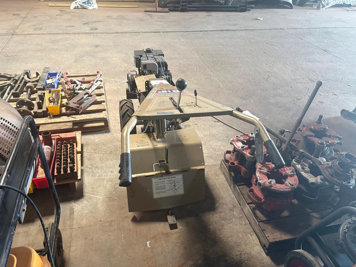 Used Dayton 3Z643A-L148B 8hp rear tine tiller