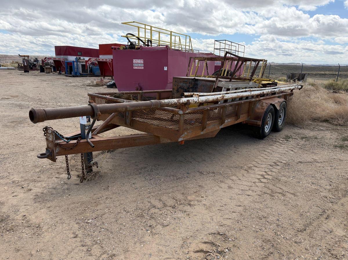 Used Shopbuilt 20’ t/a BP Tool Trailer