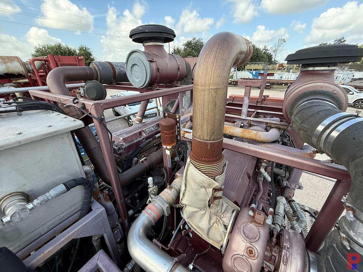 Used 2007 HYDRA RIG 15K TRIPLEX 665 HP NITROGEN COMBO PUMP TRAILER