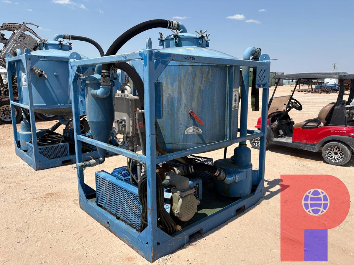 Used TRITON T-500 PORTABLE VACUUM UNIT