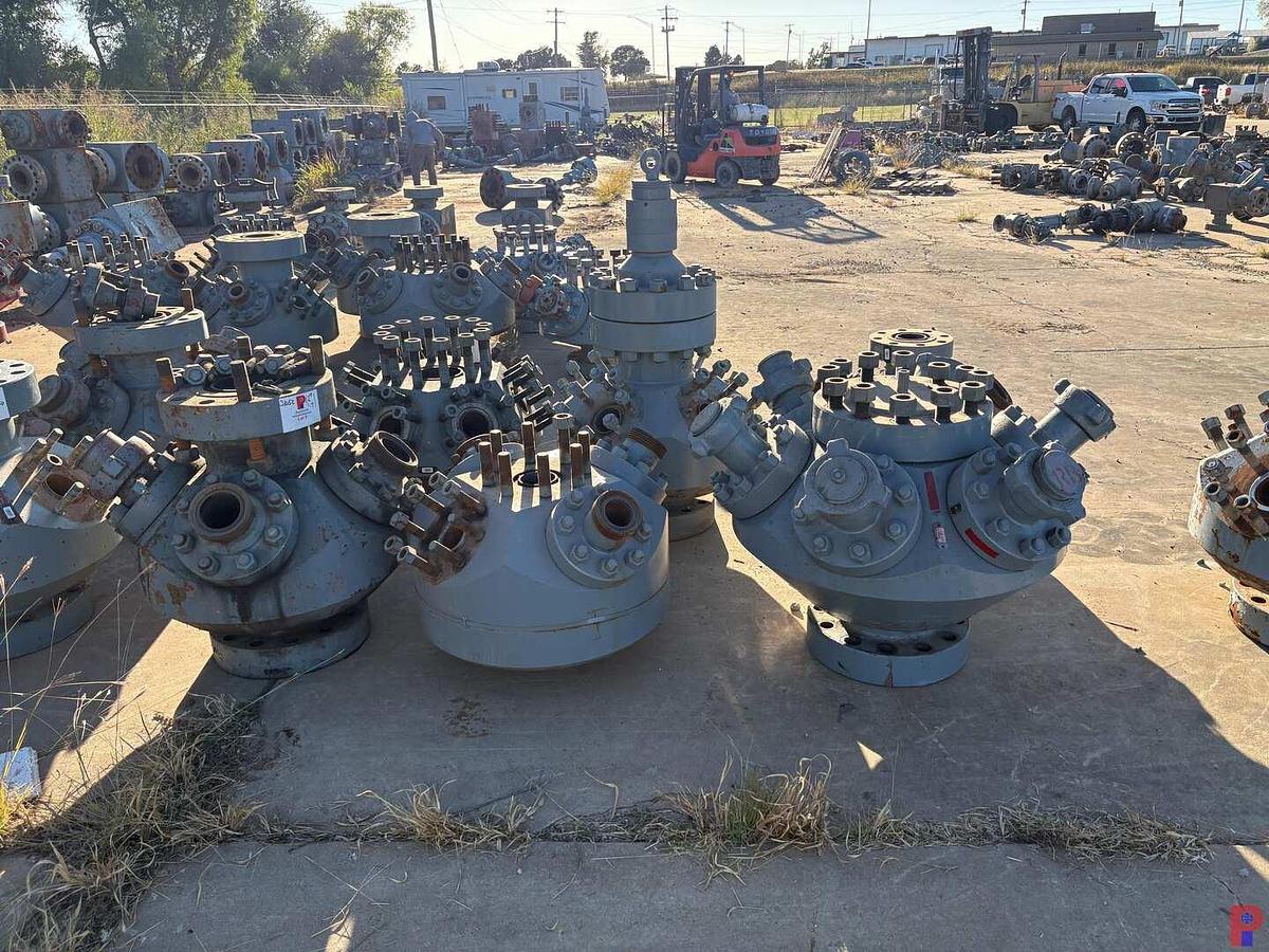 Used (7X$) (7) 7-1/16” 15K & 10K GOAT HEADS