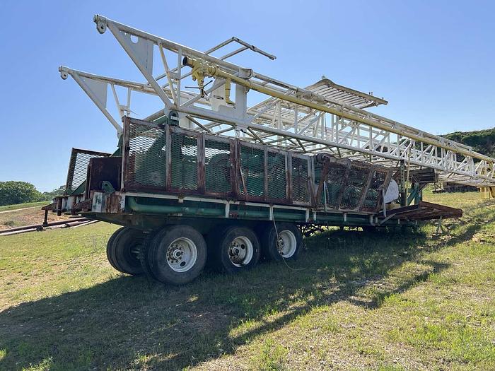 Used SPENCER HARRIS 6000 DRILLING RIG TRAILER MOUNTED