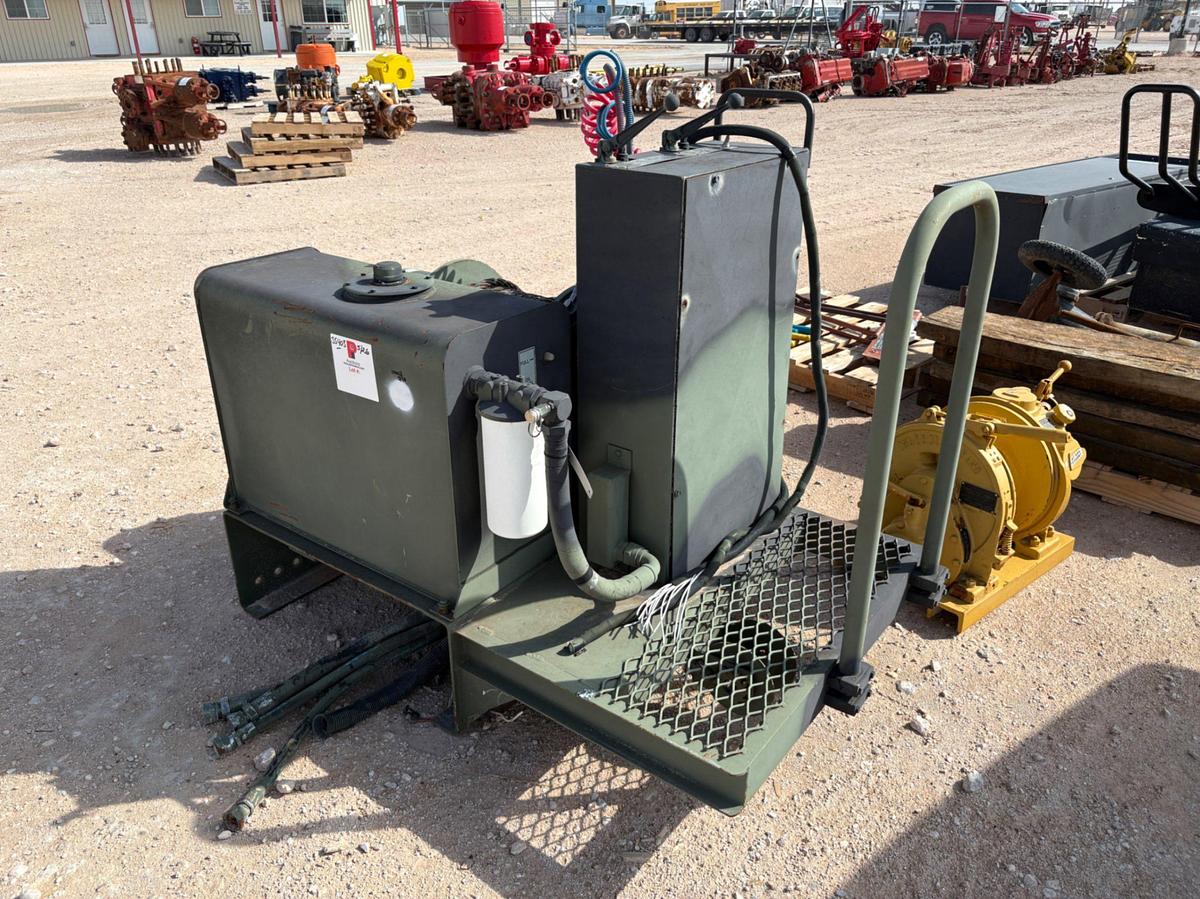 Used DP 45,000lbs hydraulic winch unit