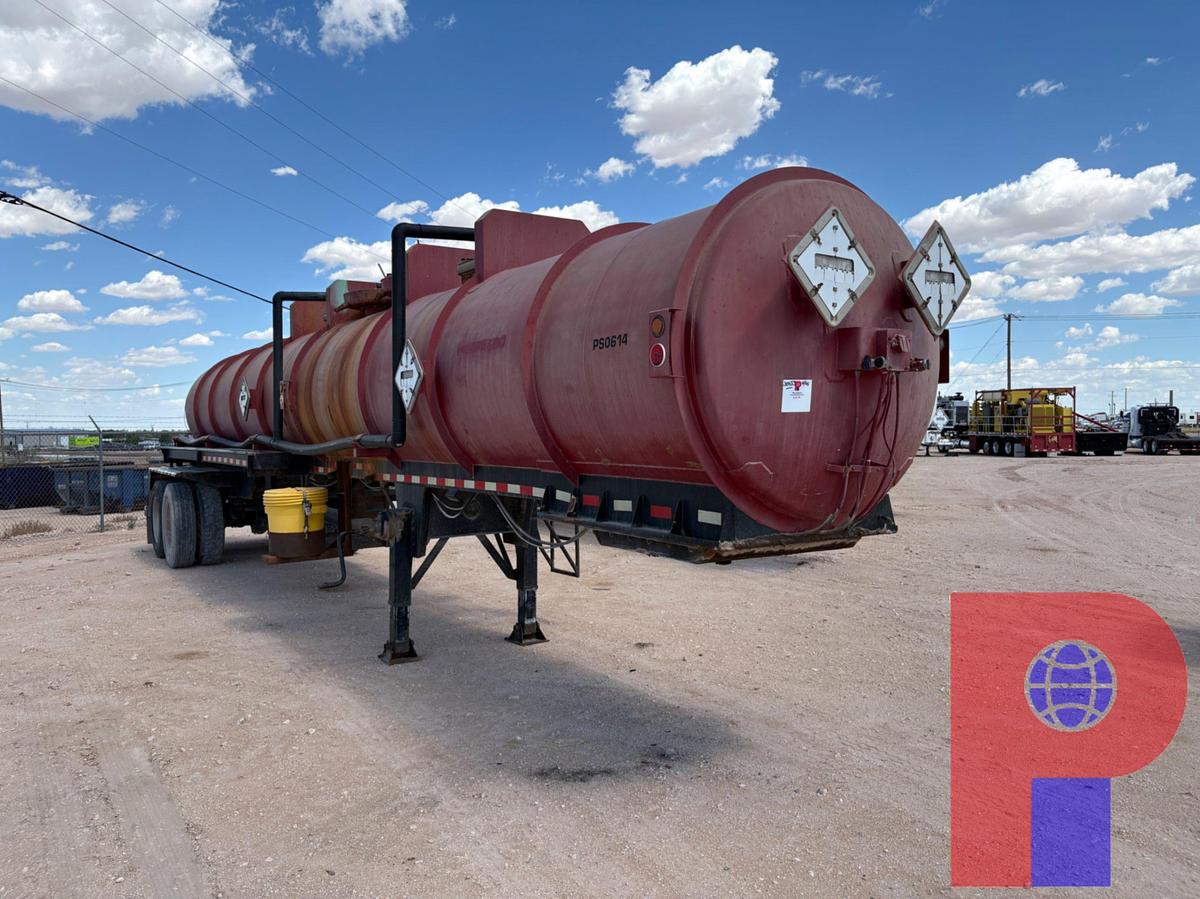 Used 2010 OVERLAND TANK 10,000GAL 3-COMPARTMENT T/A ACID TRANSPORT TRAILER