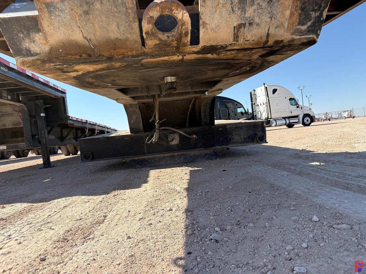 Used 1984 SHOPBUILT 4-AXLE 48’ X 8’ DROP DECK TRAILER