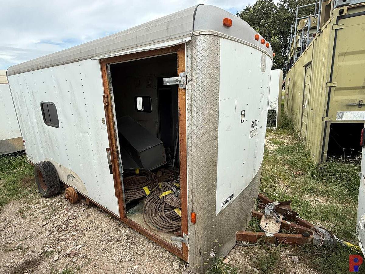 Used 16’ T/A BUMPER PULL CREW / DOGHOUSE TRAILER