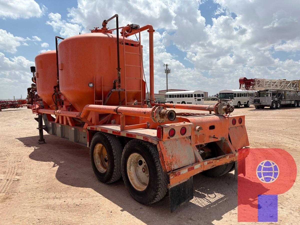 Used 33’ X 8’ T/A 2-POD DRY BULK CEMENT TRAILER