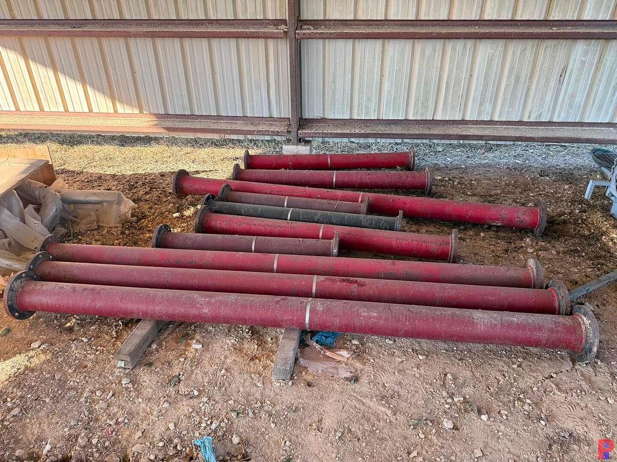 Used (10 JTS) 6” X 4’ - 10’ FLANGED WASH PIPE EXTENSIONS