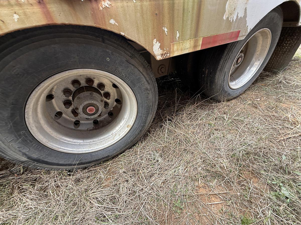 Used 22’ X 102” CEMENT MIXING UNIT MTD ON 2012 BIG TEX 25K GVW DUAL T/A PINTLE HITCH TRAILER