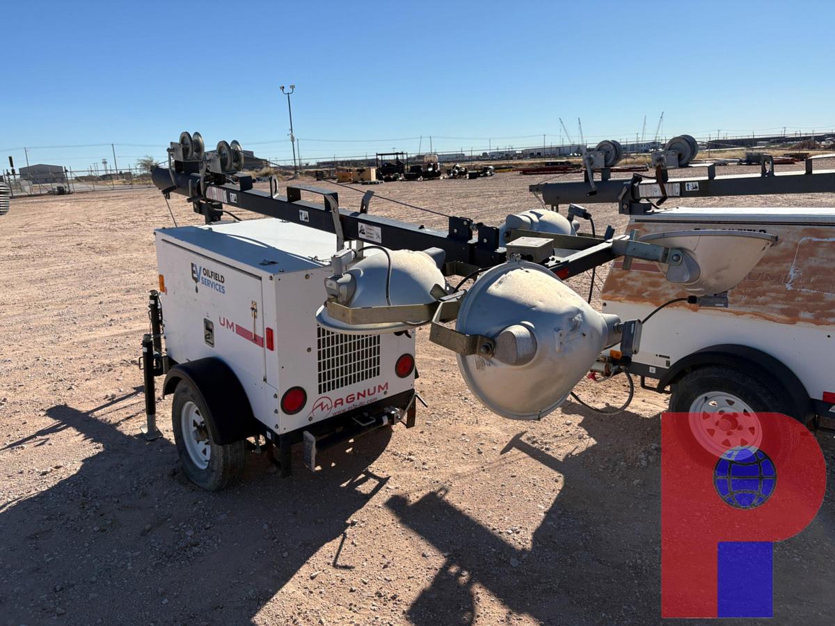 Used MAGNUM MLT3060K 6KW S/A BUMPER PULL LIGHT TOWER