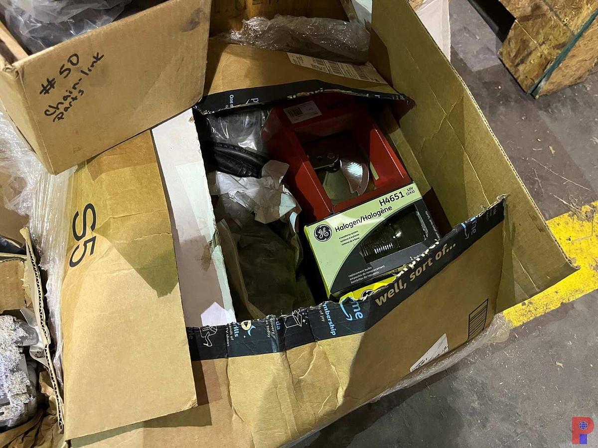 Used CRATE W/ MISC. OILFIELD RELATED PARTS AND SUPPLIES