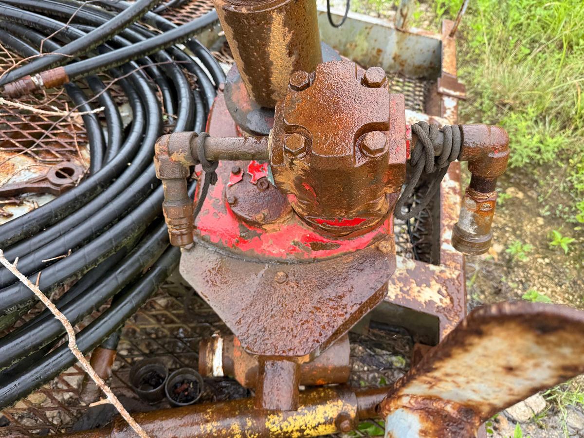 Used KING 53GA POWER SWIVEL MTD ON T/A GOOSENECK.TRAILER