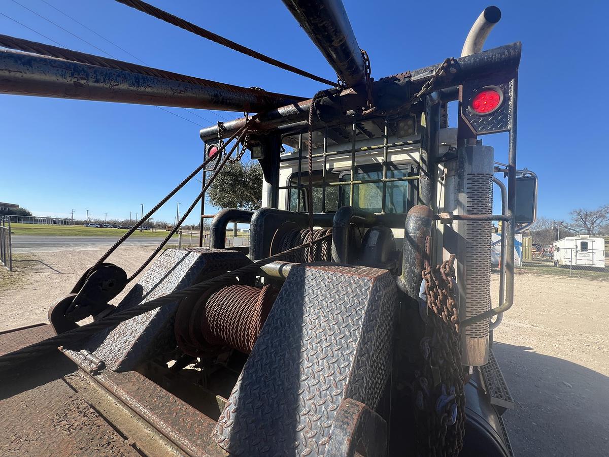 Used 2007 MACK CV713 T/A 65K GIN POLE WINCH TRUCK