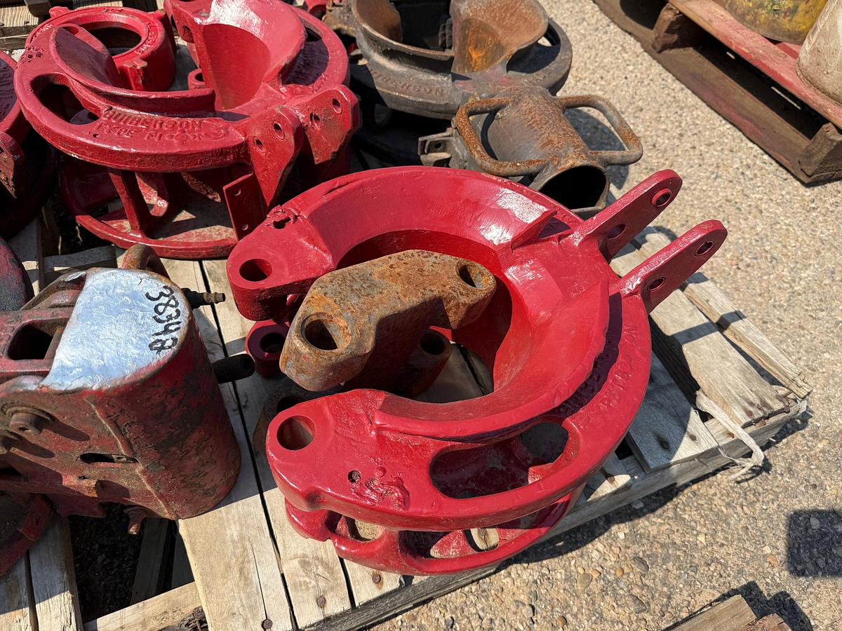 Used GUIBERSON TYPE T-60 AIR SLIPS DRESSED F/ 3-1/2”, & (4) SLIP BOWLS
