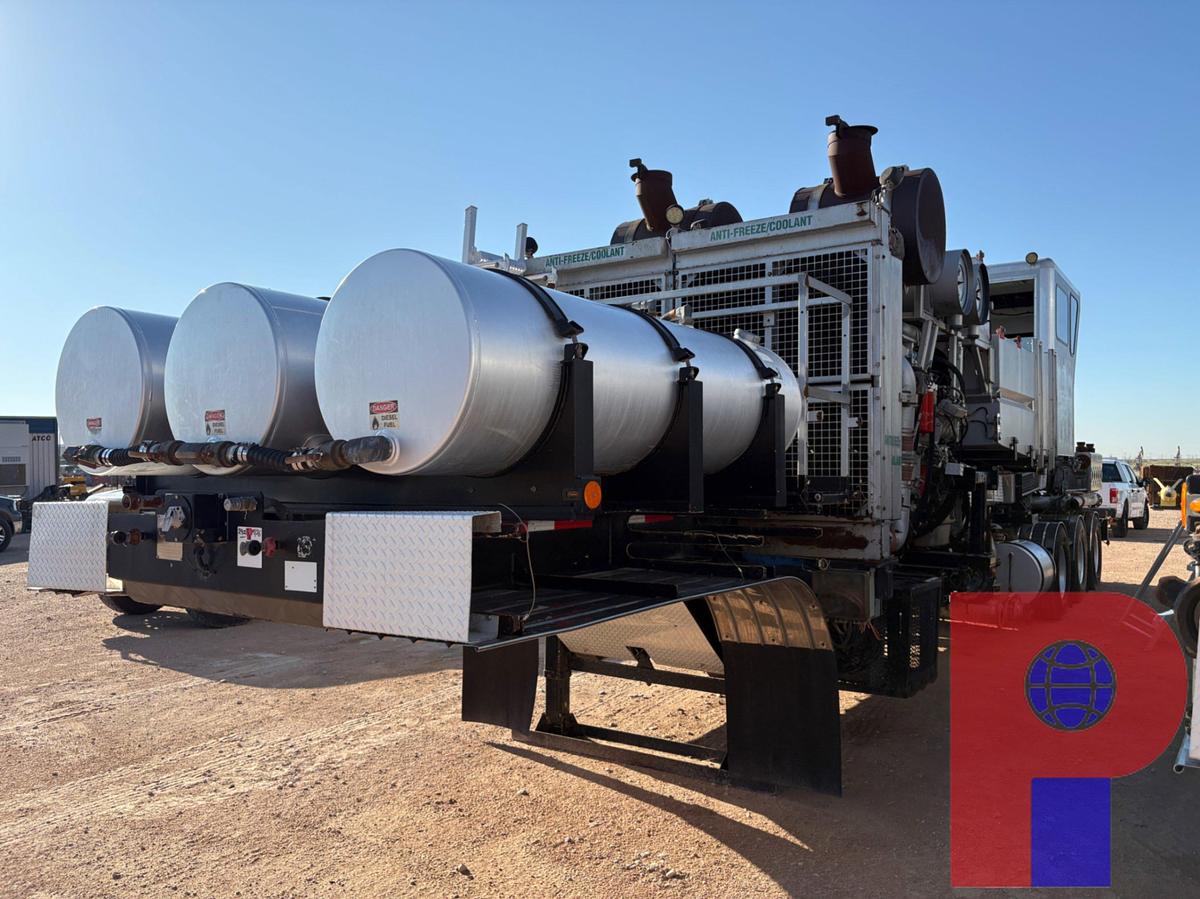 Used 2012 CRYOGENIC VESSEL ALTERNATIVES 3-AXLE 15K 2,000 HP DOUBLE PUMPER TRAILER