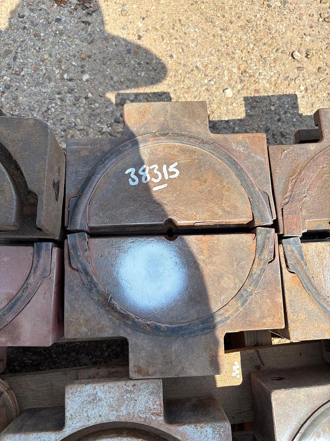 Used Set of (2) 9-1/2”W x 1/2” bop pipe rams