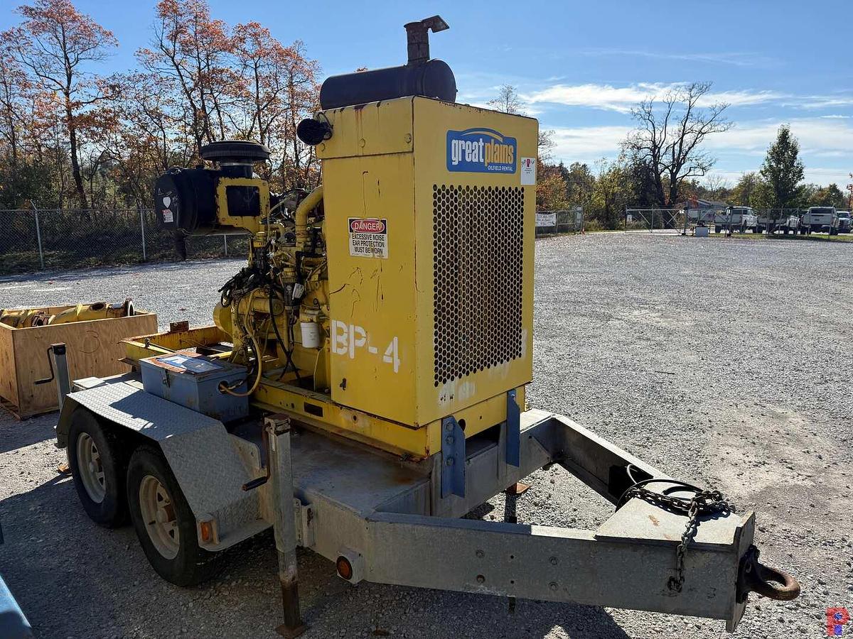 Used JOHN DEERE 6068HF485 6.8L MTD ON 2008 T/A PINTLE HITCH TRAILER