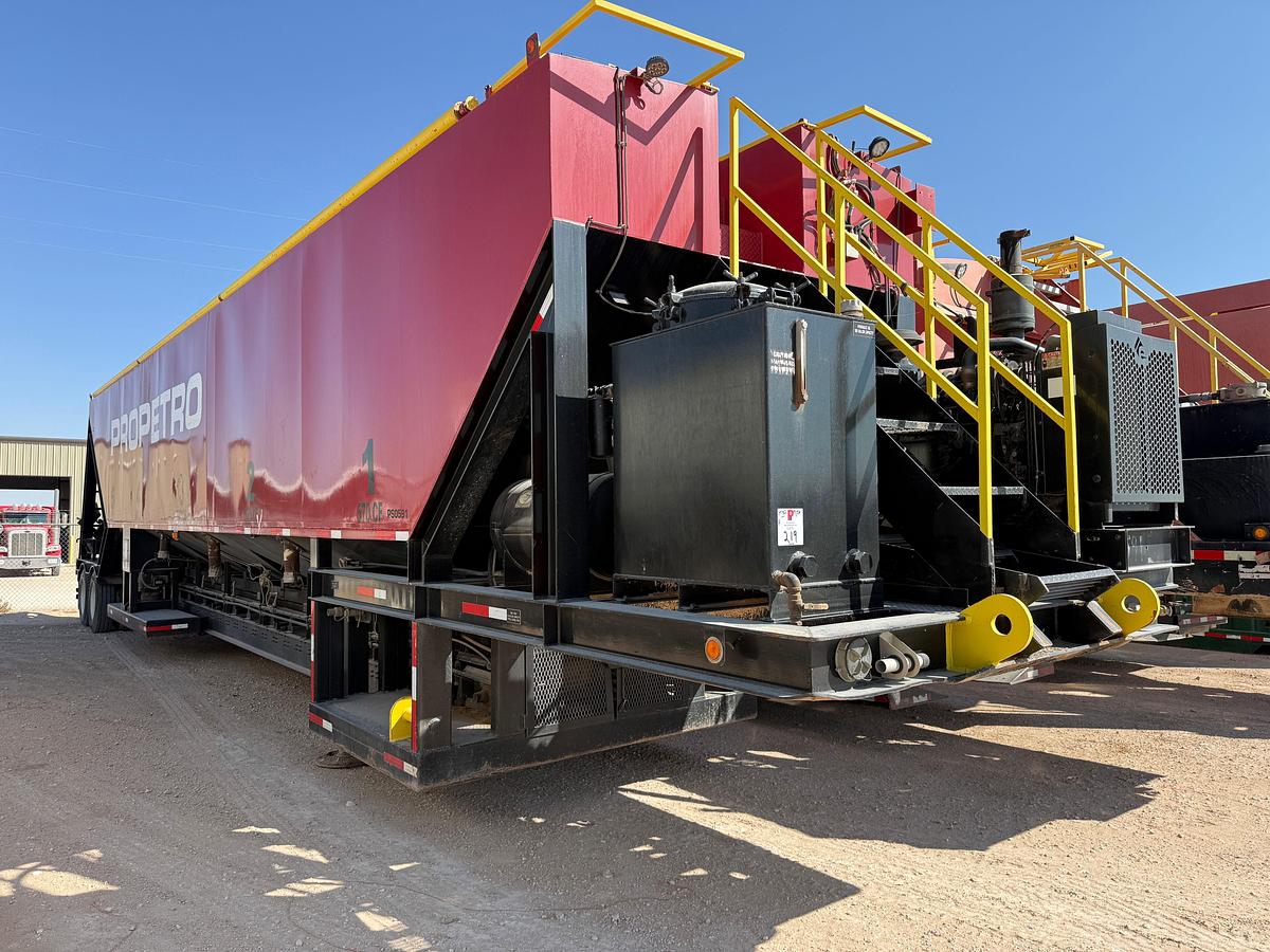 Used 2015 KEYSTONE MSB-2700 T/A 5-COMPARTMENT SAND KING TRAILER