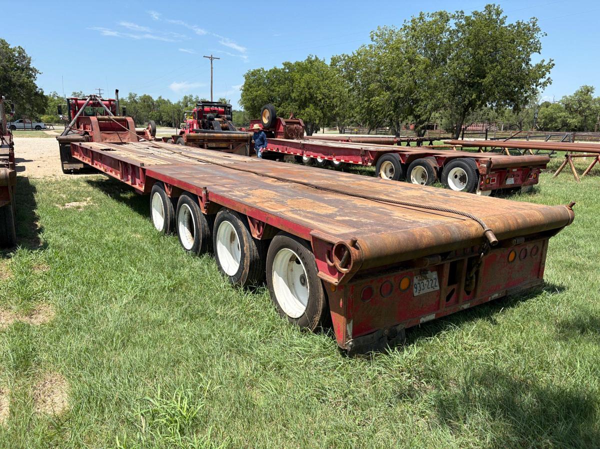 Used 2006 ATOKA 54’ X 108” 4-AXLE 65 TON LOWBOY TRAILER