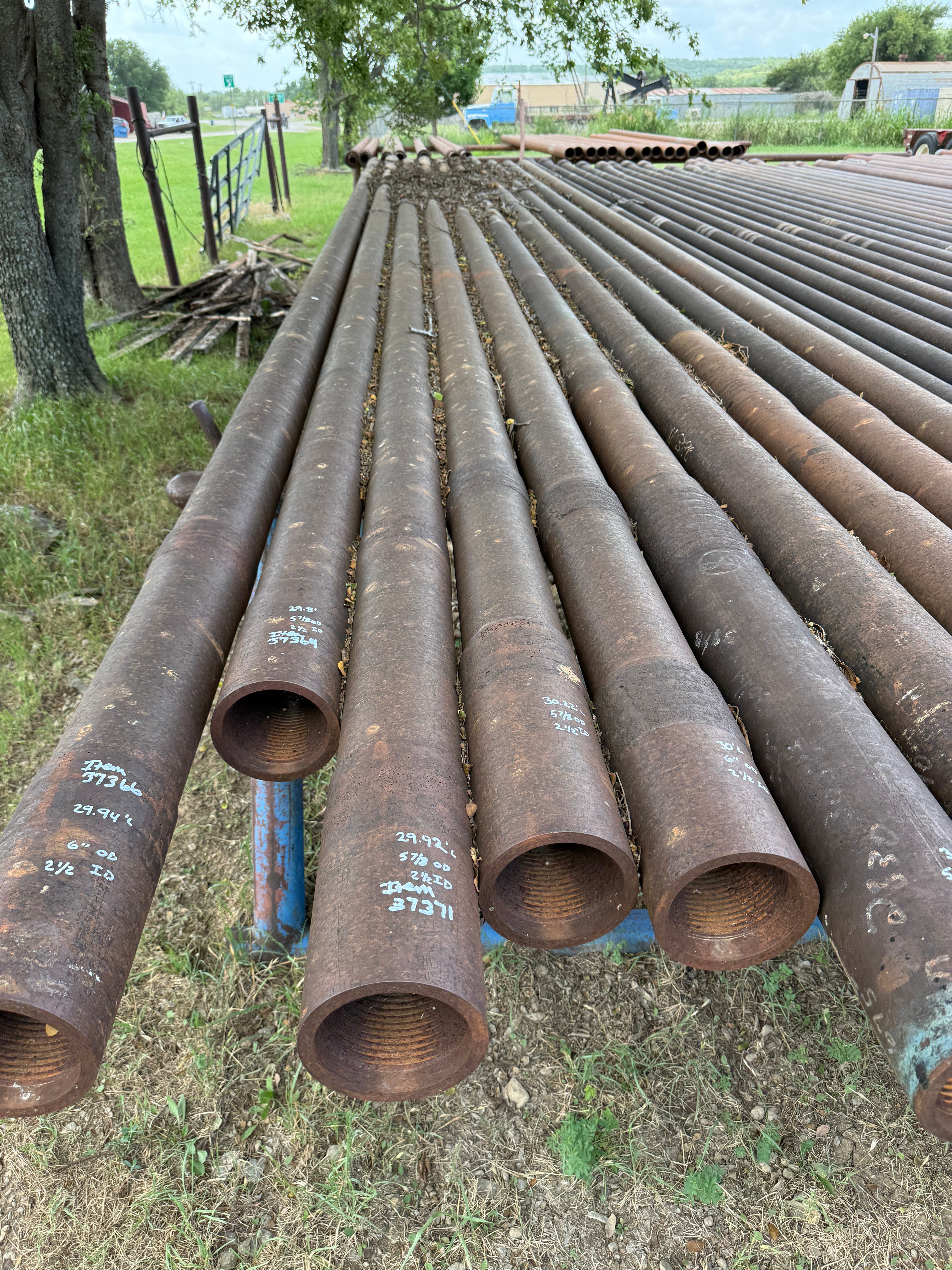 Used 5-7/8”OD x 2-1/2”ID x 29.92’L 4-1/2”XH SGL RECESSED SLICK DRILL COLLAR