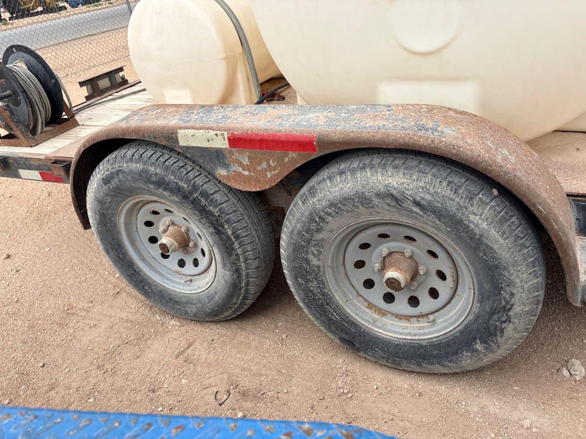 Used 14’ x 6.5’ T/A BUMPER PULL PRESSURE WASH TRAILER