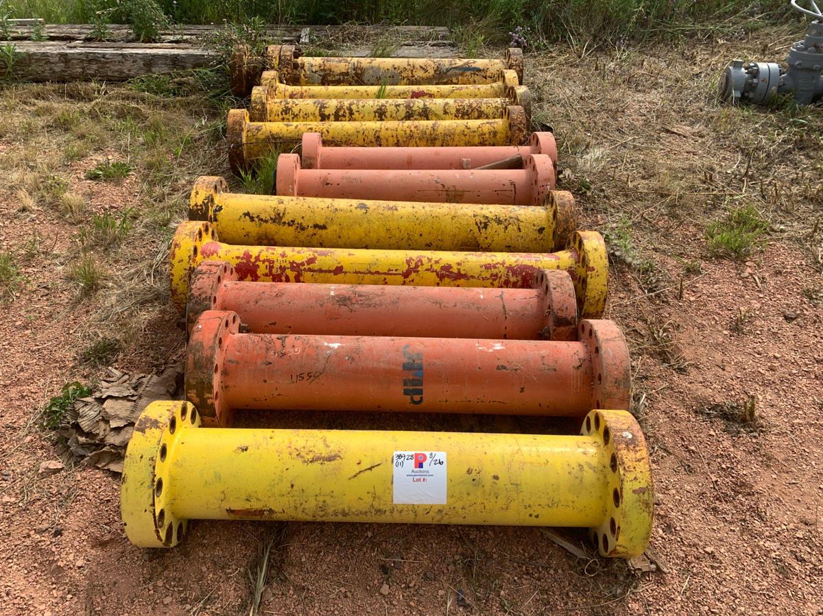 Used (11) 5-1/8 10k Spacer Spools