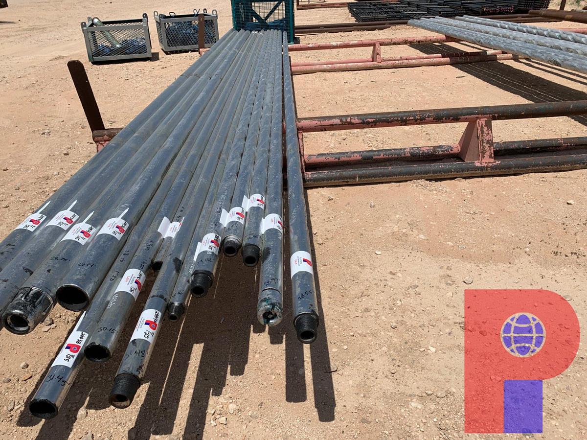 Used 3” OD X 1 1/2” ID X 28.97’ L SPIRAL DRILL COLLAR W/ 2 7/8 PAC-4