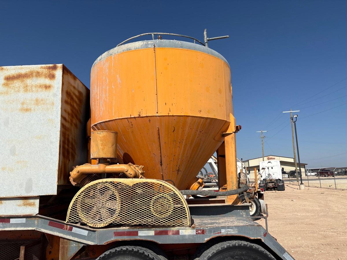Used National Oilwell P17 T/A cement pump trailer
